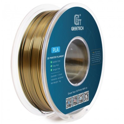 Geeetech PLA Silk Dual Color, Цвят: Gold - Black