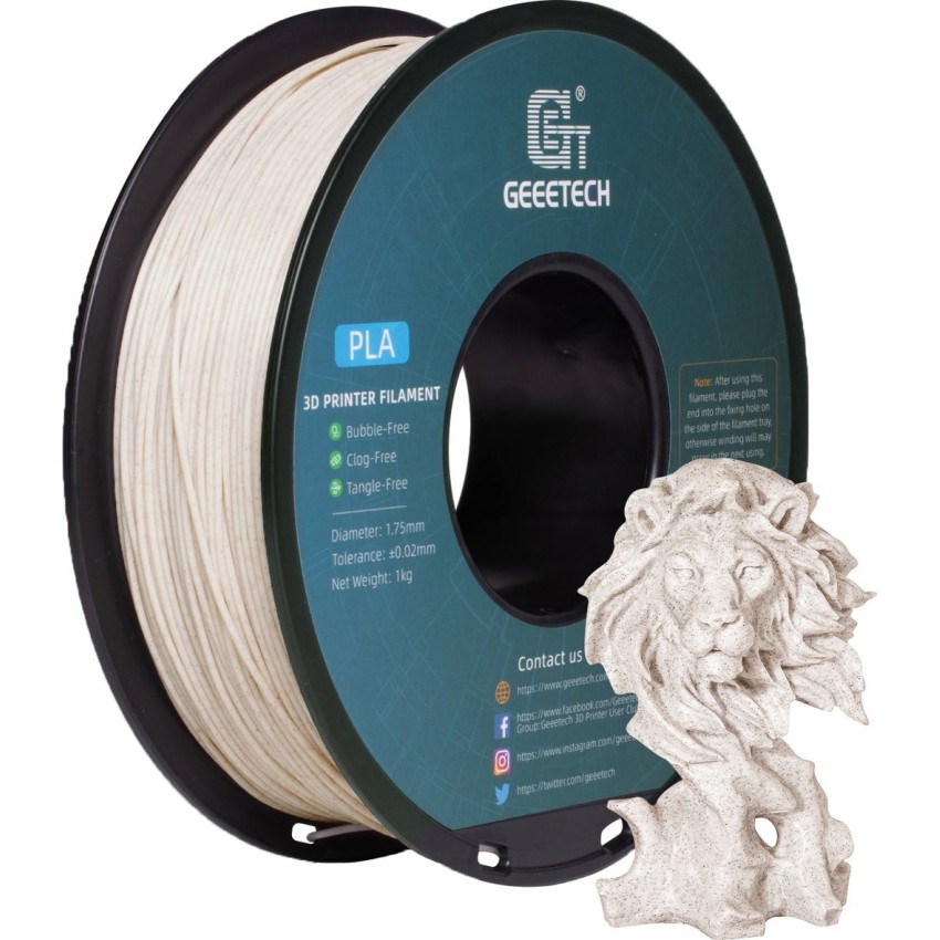 Geeetech PLA, Цвят: Marble Brown