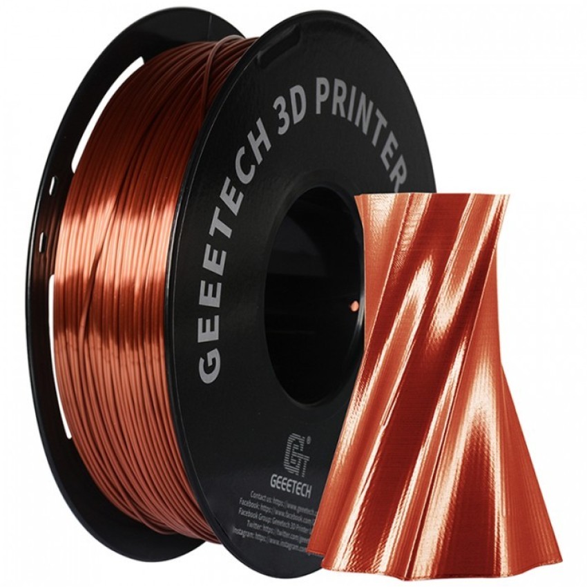 Geeetech PLA Silk, Цвят: Cooper