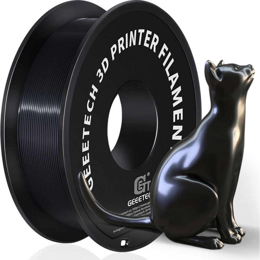 Geeetech PLA Silk, Цвят: Black