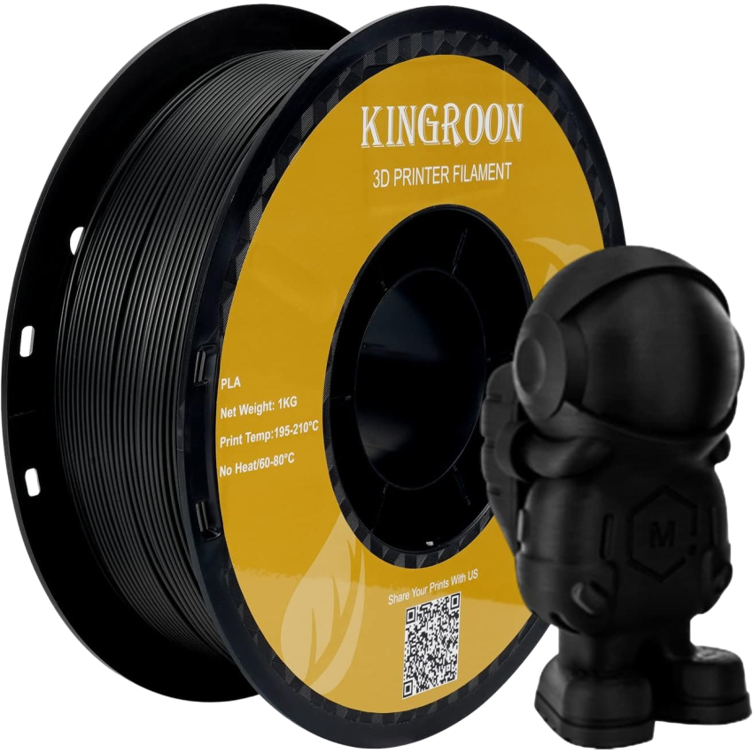 Kingroon PLA Basic, Цвят: Black