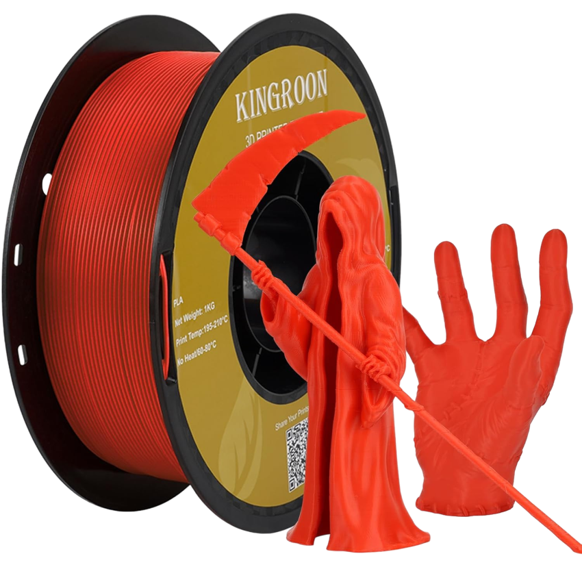 Kingroon PLA Basic, Цвят: Red