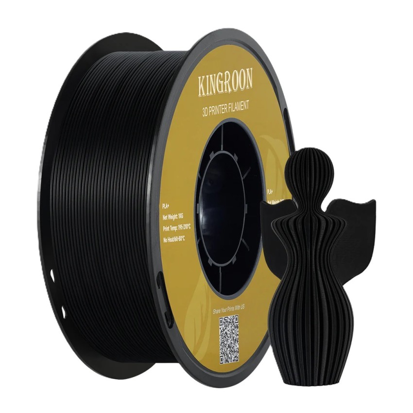 Kingroon PLA+, Цвят: Black