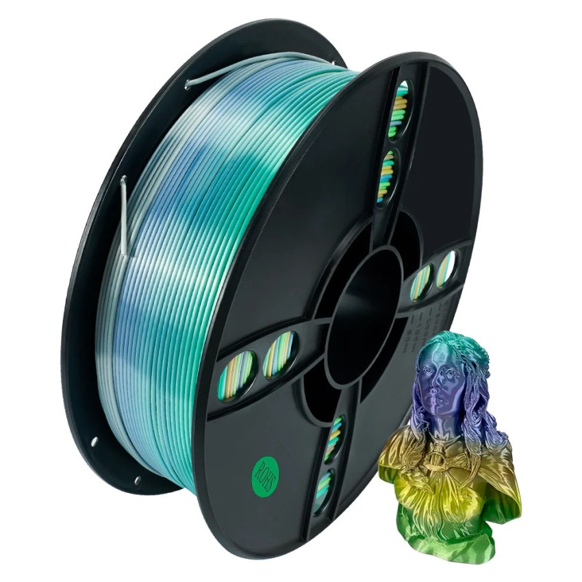Kingroon PLA Silk Rainbow, Цвят: Forest