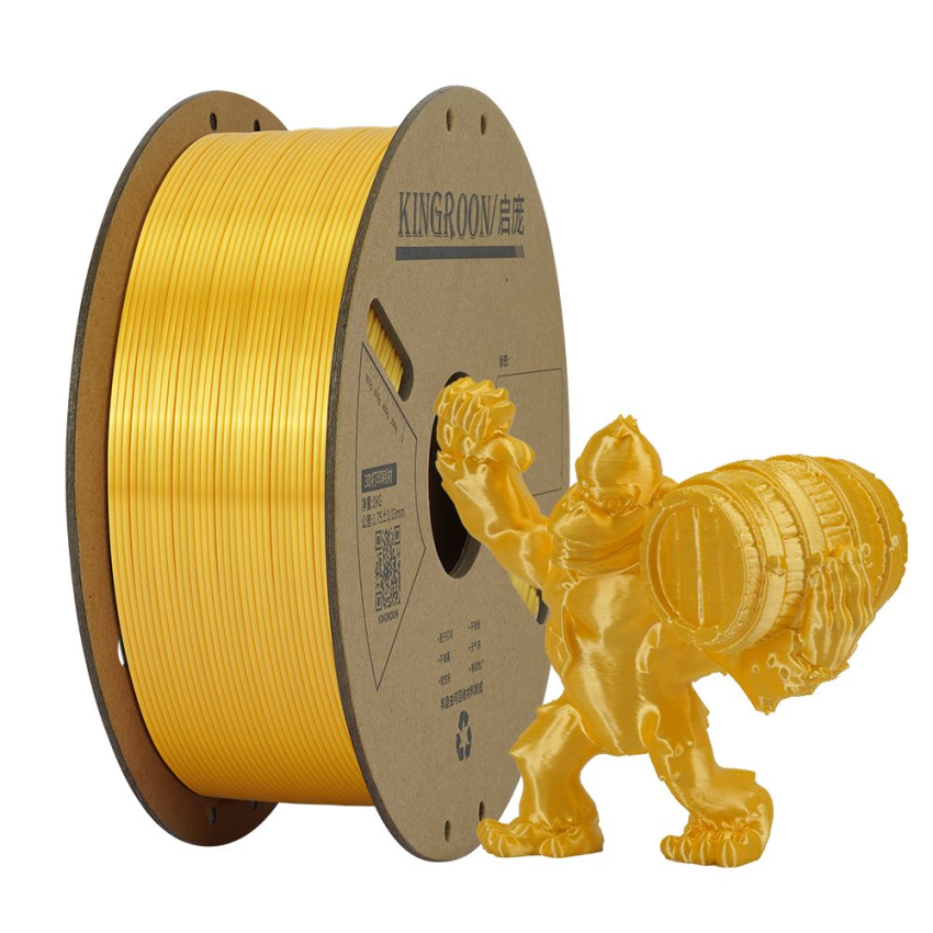 Kingroon PLA Silk, Цвят: Gold