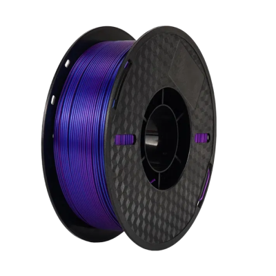 Kingroon PLA Silk Tricolor, Цвят: Black/Purple/Blue