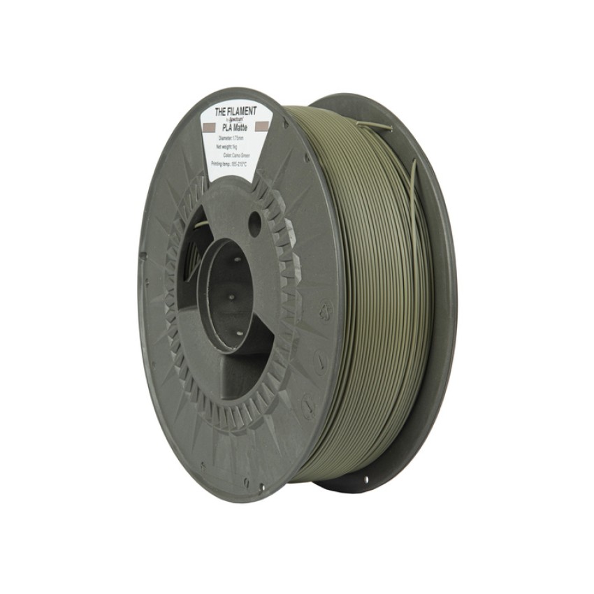 Spectrum The Filament PLA Matte, Цвят: Camo Green