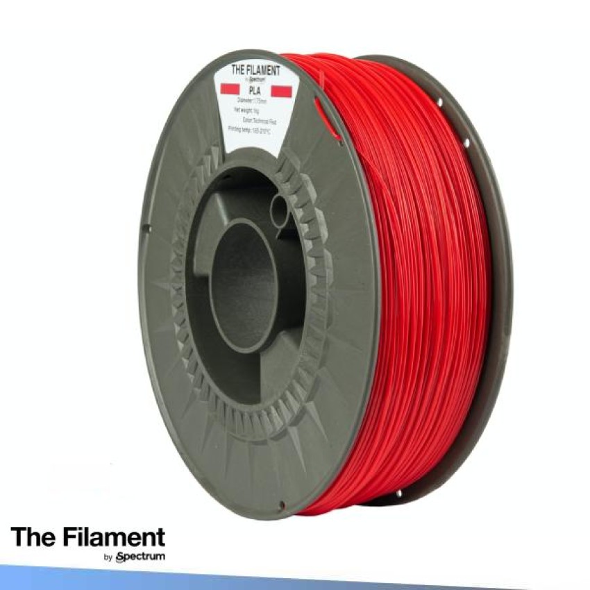 Spectrum The Filament PLA, Цвят: Technical Red