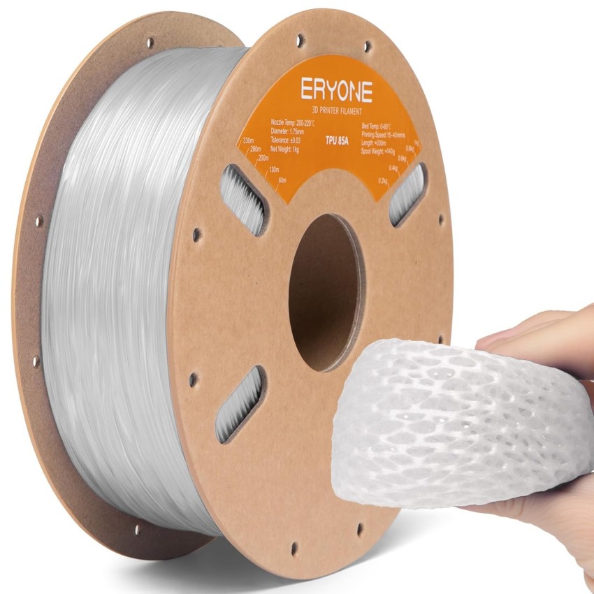 ERYONE TPU 85A 1KG, Цвят: Transperant