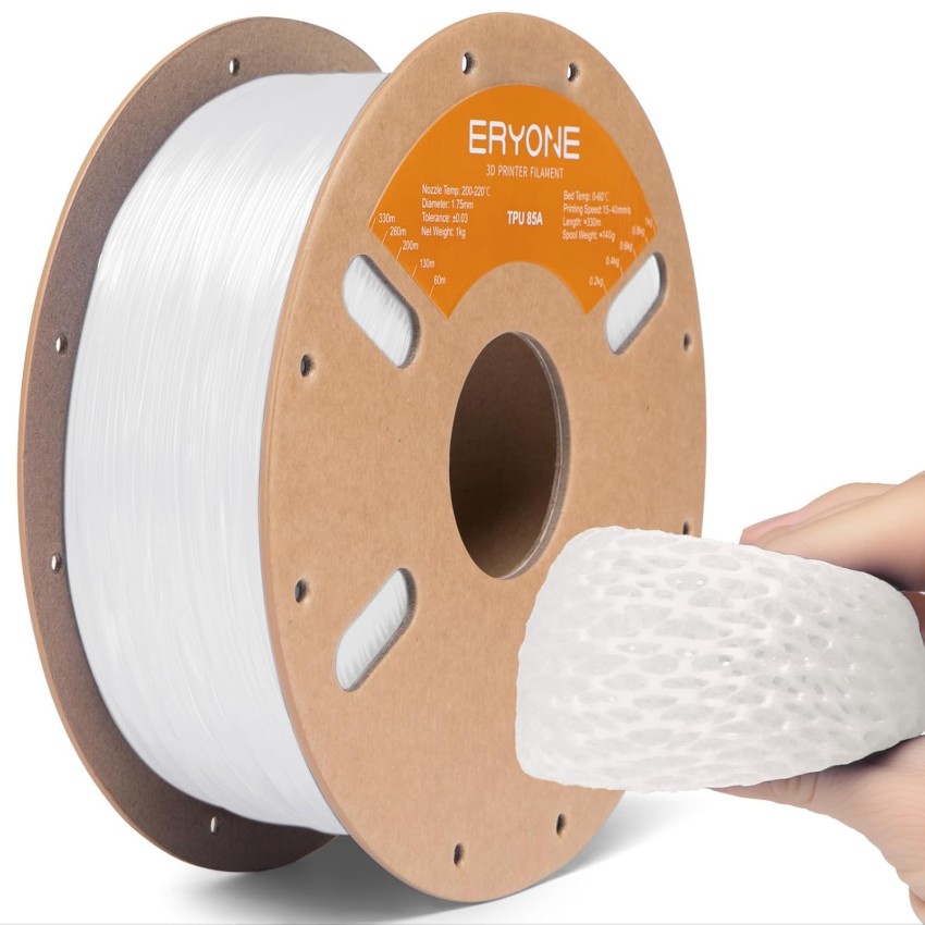 ERYONE TPU 85A 1KG, Цвят: White