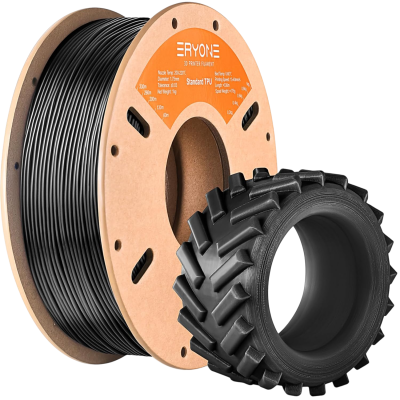 ERYONE TPU 95A, Цвят: Black 95A 0.5KG