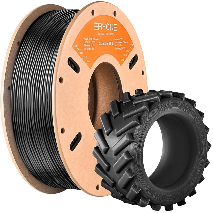 ERYONE TPU 95A, Цвят: Black 95A 0.5KG