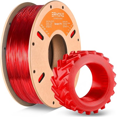 ERYONE TPU 95A, Цвят: Transperant Red 95A 1KG