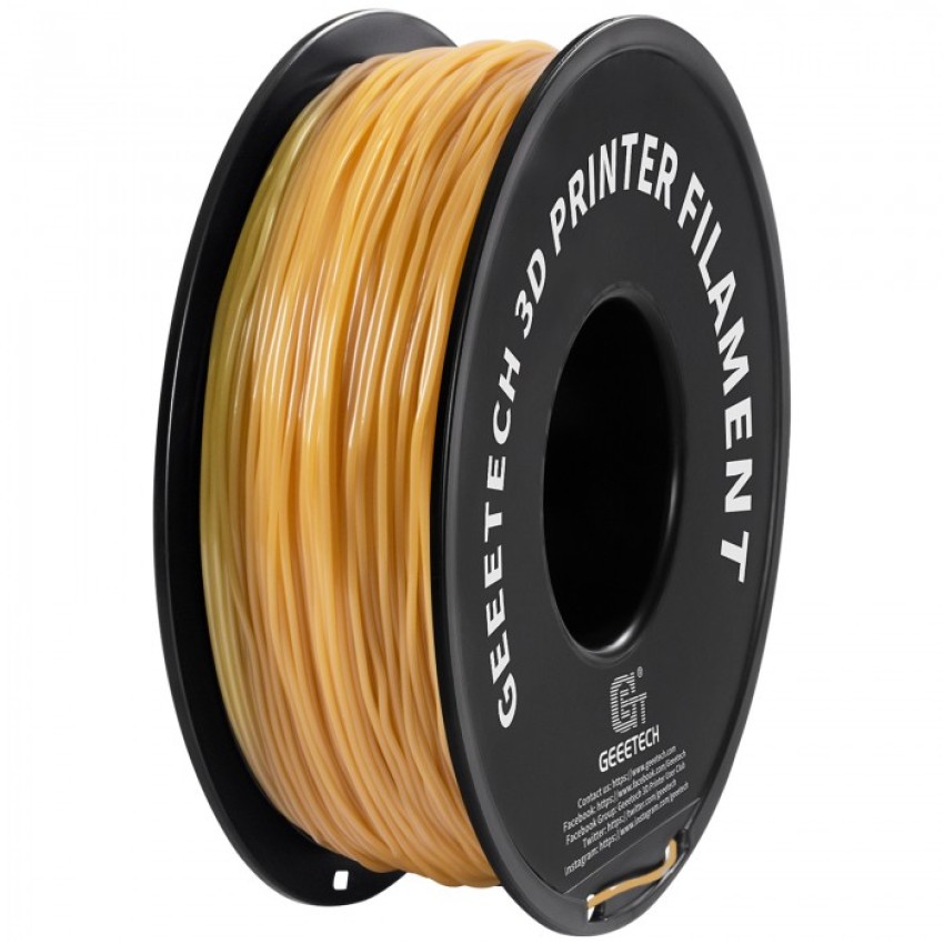 GEEETECH TPU 95A 1KG, Цвят: Transperant Gold
