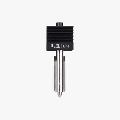 Bambu Lab Hotend with Nozzle - H2/P2S/X2D Printers, Модел: 0.4 Hardened Steel Nozzle