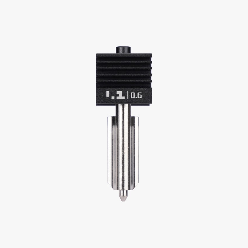 Bambu Lab Hotend with Nozzle - H2/P2S/X2D Printers, Модел: 0.6 Hardened Steel Nozzle