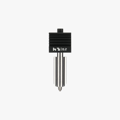 Bambu Lab Hotend with Nozzle - H2/P2S/X2D Printers, Модел: 0.2 Stainless Steel Nozzle