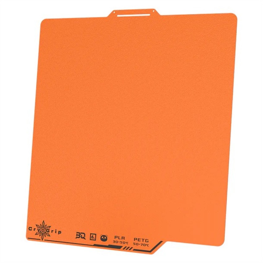 Panda BuildPlate CryoGrip Pro Matte Orange X1/P1/A1 257×257