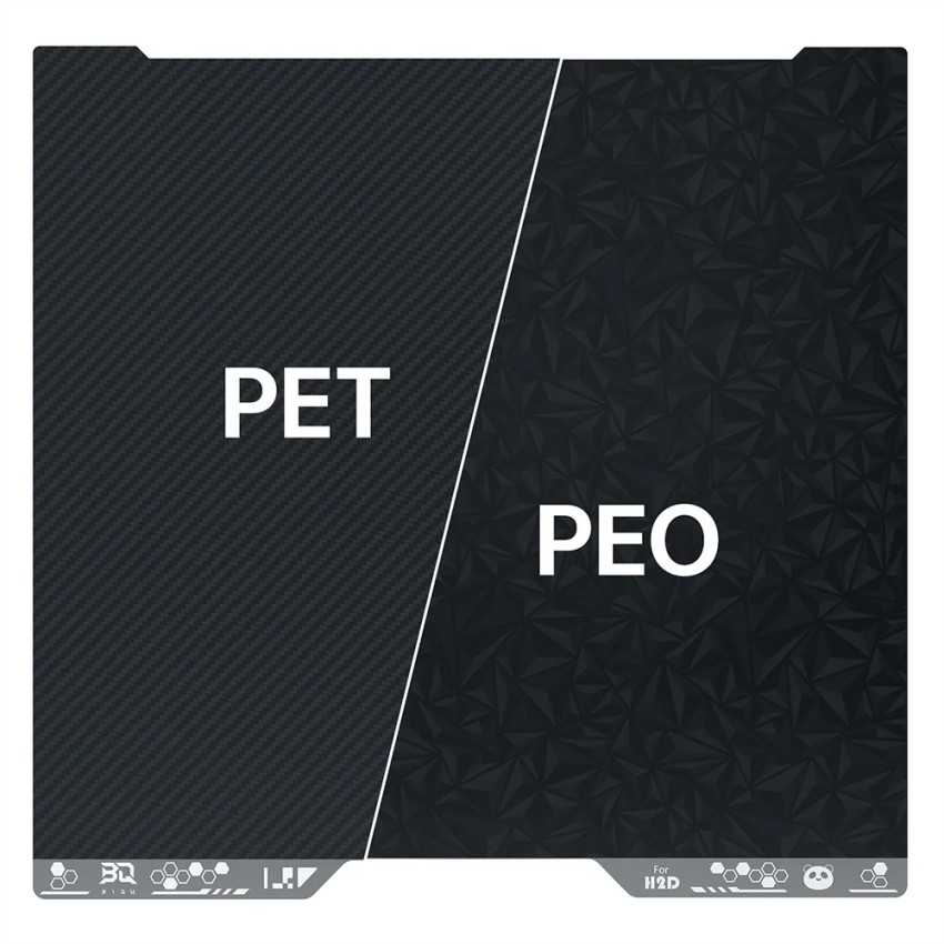 BIQU Panda PEO+PET BuildPlate Bambu Lab H2D/H2S Series