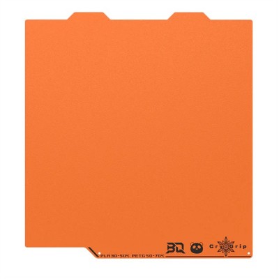 Panda BuildPlate CryoGrip Pro Matte Orange Bambu Lab A1 Mini 184×184